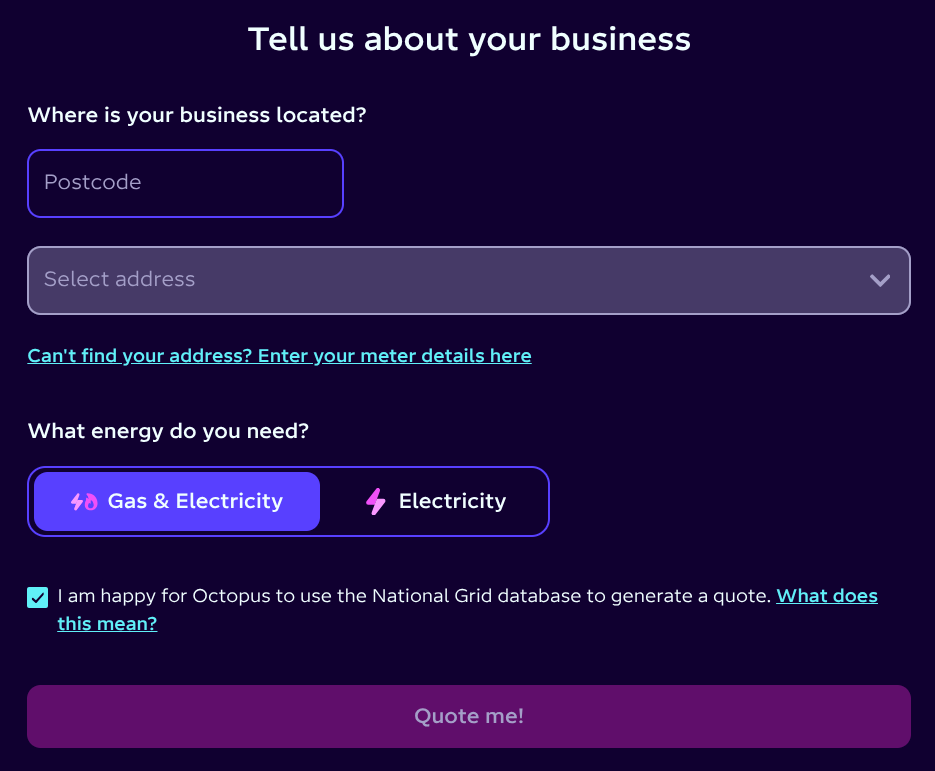 A graphic showing a business building next to a large number 100 with a pound sign, representing the £100 credit for Octopus Energy business referrals.